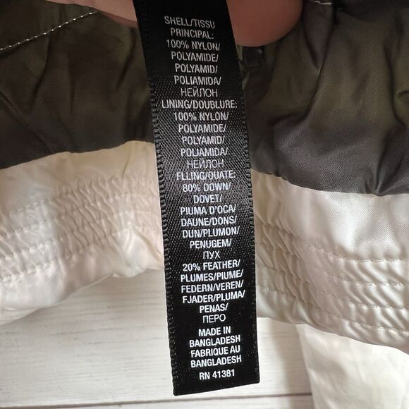 Ralph Lauren RLX Down Puffer Zip White Jacket Women’s Size S - Picture 9 of 13